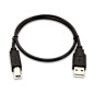 Câble Imprimante USB 2.0 A mâle/B mâle - 0,5m - Noir — V7 · Smarty Paris 18e